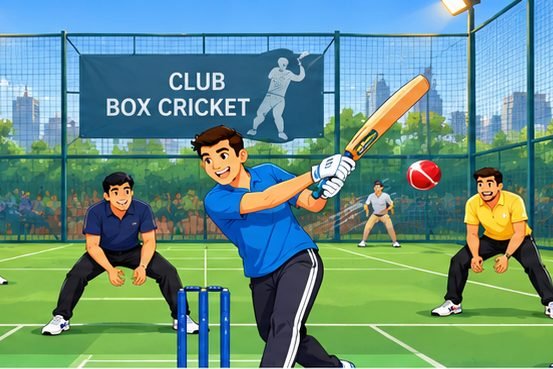 Members playing sport on a weekend morning